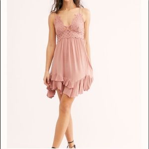 Free People Adella slip dress